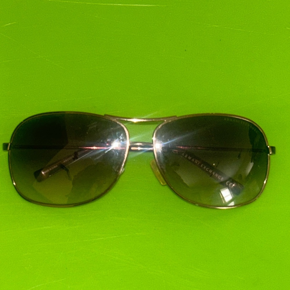 A/X Armani Exchange Aviator Mens Brown Sunglasses